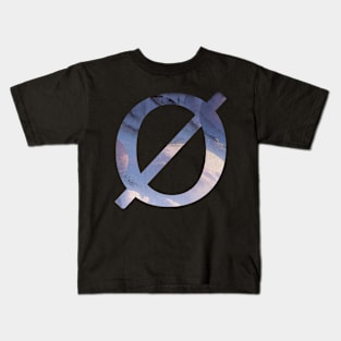 Empty Set Sign Atheism Kids T-Shirt